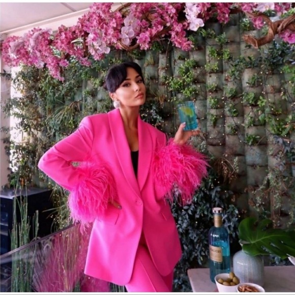 ZARA BLOGGERS FAV MINIMAL HIGH WAIST PANTS - Picture 3 of 12